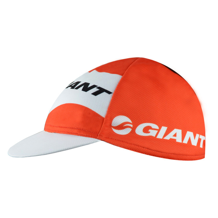 2015 Garmin Cappello Ciclismo Arancione e Bianco